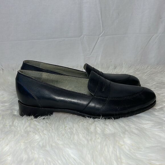 David Espinoza Black‎ Loafers Sz 9 main image 5
